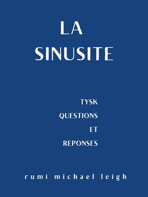 cover image of La sinusite